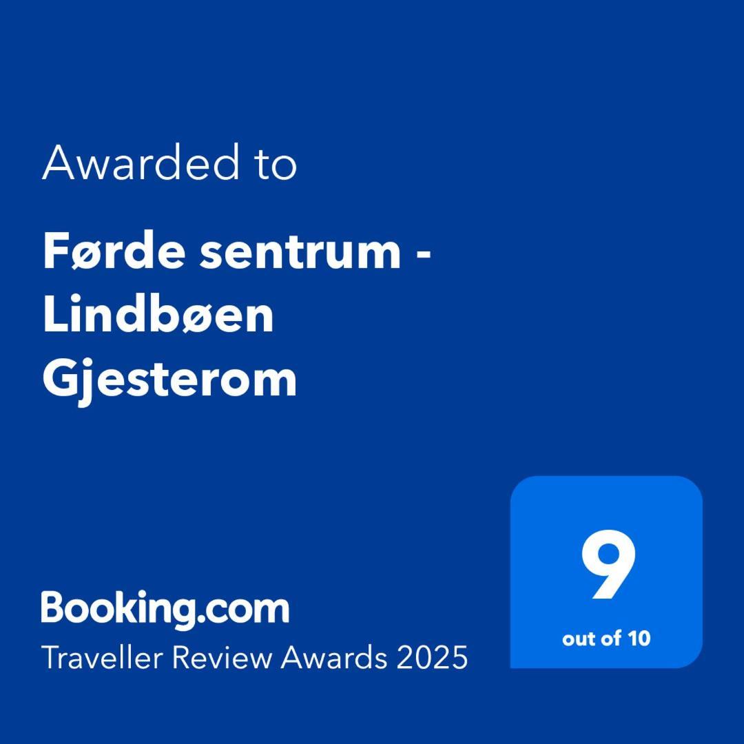 Forde Sentrum - Lindboen Gjesterom 外观 照片